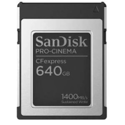 SanDisk PRO-CINEMA - Paměťová karta flash - 640 GB - CFexpress typu B