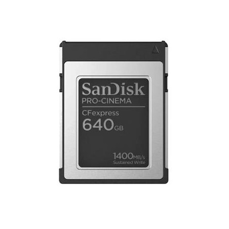 SanDisk PRO-CINEMA - Paměťová karta flash - 640 GB - CFexpress typu B