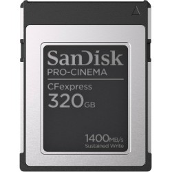 SanDisk PRO-CINEMA - Paměťová karta flash - 320 GB - CFexpress typu B