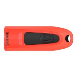 SanDisk Ultra - Jednotka USB flash - 64 GB - USB 3.0 - modrá, červená (balení 2)