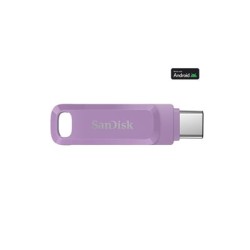 SanDisk Ultra Dual Drive Go - Jednotka USB flash - 2 TB - USB 3.2 Gen 1 / USB-C - levandulová