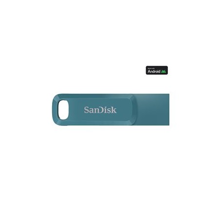 SanDisk Ultra Dual Drive Go - Jednotka USB flash - 2 TB - USB 3.2 Gen 1 / USB-C - navagio bay