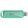 SanDisk Phone Drive - Jednotka USB flash - 512 GB - USB-C 3.2 Gen 1 - morská pena Seafoam, zelená