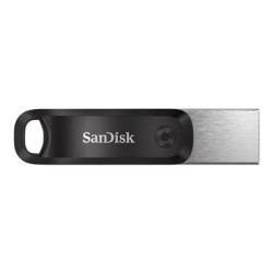 SanDisk iXpand Go - Jednotka USB flash - 64 GB - USB 3.0 / Lightning - pro Apple iPad/iPhone (Lightning)