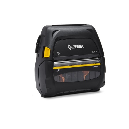 DT Printer ZQ521, media width 4.45"/113mm English/Latin fonts, Dual 802.11ac/Bluetooth 4.1, stnd battery, EMEA certs