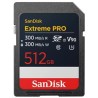SanDisk Extreme Pro - Paměťová karta flash - 512 GB - Video Class V90 / UHS-II U3 / Class10 - SDXC UHS-II