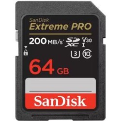 Extreme Pro SD UHS-I 64GB SD 200MB/s