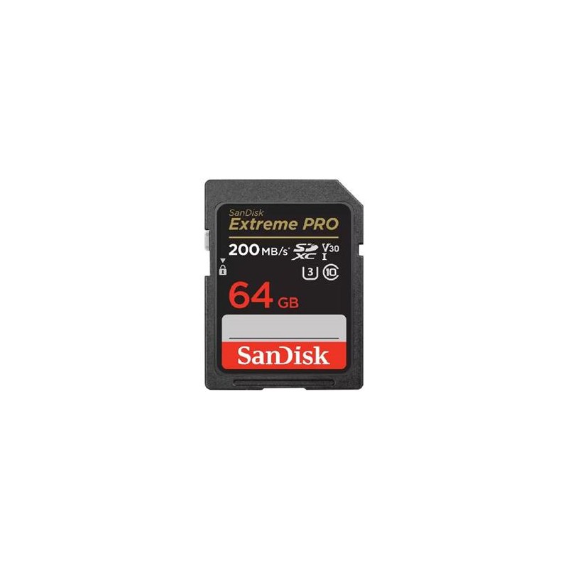 Extreme Pro SD UHS-I 64GB SD 200MB/s