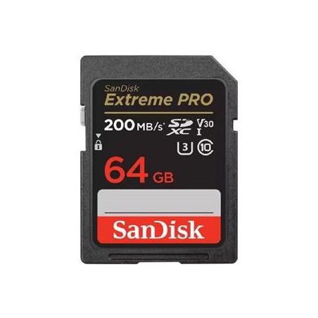 Extreme Pro SD UHS-I 64GB SD 200MB/s
