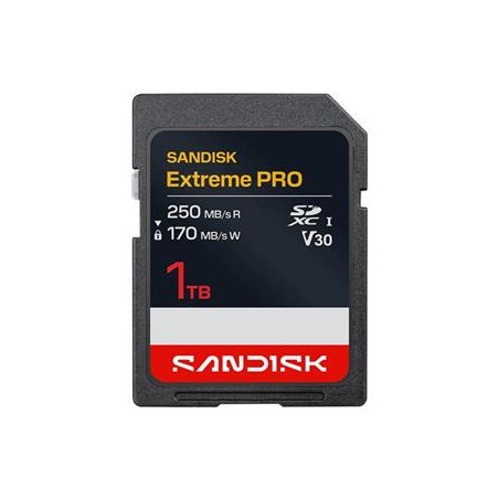 Extreme Pro SD UHS-I 1TB SD 250MB/s