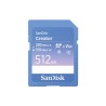 SanDisk Creator - Paměťová karta flash - 512 GB - Video Class V60 / UHS-II U3 / Class10 - SDXC UHS-II