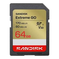 Extreme SD UHS-I 64GB 170MB/s/80MB/s