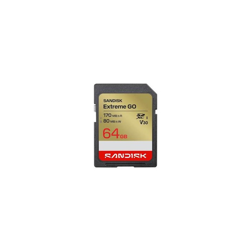 Extreme SD UHS-I 64GB 170MB/s/80MB/s