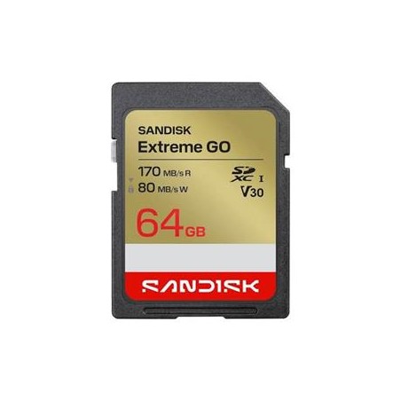 Extreme SD UHS-I 64GB 170MB/s/80MB/s