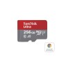 SanDisk Ultra - Paměťová karta flash (adaptér microSDXC na SD zahrnuto) - 256 GB - A1 / UHS Class 1 / Class10 - microSDXC UHS-I