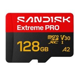 Extreme Pro MicroSD UHS-I 128GB 250MB/s