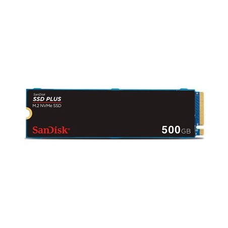 SanDisk SSD PLUS - SSD - 500 GB - interní - M.2 2280 - PCIe 3.0 (NVMe)