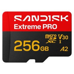 Extreme Pro MicroSD UHS-I 256GB 250MB/s