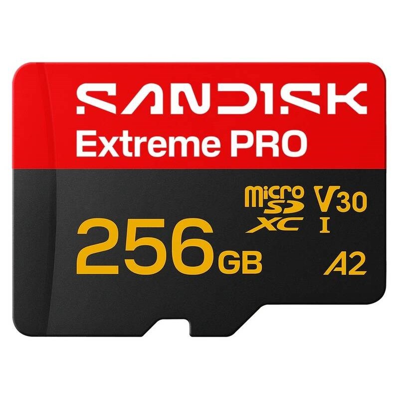 Extreme Pro MicroSD UHS-I 256GB 250MB/s