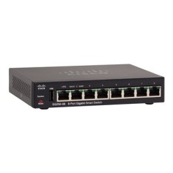 Cisco 250 Series SG250-08 - Přepínač - L3 - inteligentní - 8 x 10/100/1000 - desktop - repasováno