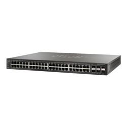 Cisco Small Business SG350X-48PV - Prepínac - rízený - 40 x 10/100/1000 (PoE+) + 8 x 100/1000/2.5G/5G (PoE+) + 2 x combo 10