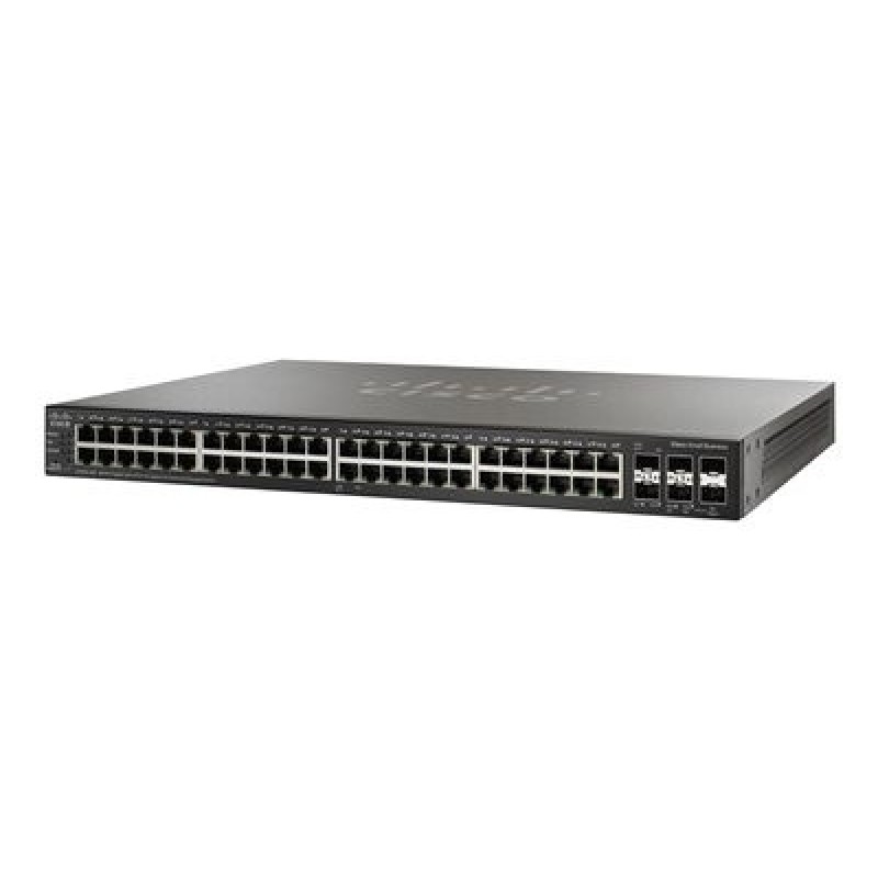Cisco Small Business SG350X-48PV - Prepínac - rízený - 40 x 10/100/1000 (PoE+) + 8 x 100/1000/2.5G/5G (PoE+) + 2 x combo 10