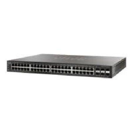 Cisco Small Business SG500X-48 - Přepínač - L3 - řízený - 48 x 10/100/1000 + 4 x 10 Gigabit SFP+ - Lze montovat do rozvaděče