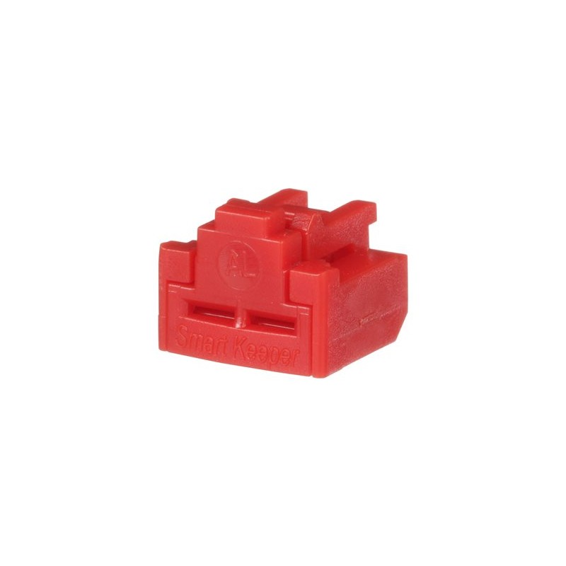 Panduit Jack Module Blockout Device - Záslepka konektorů RJ - červená