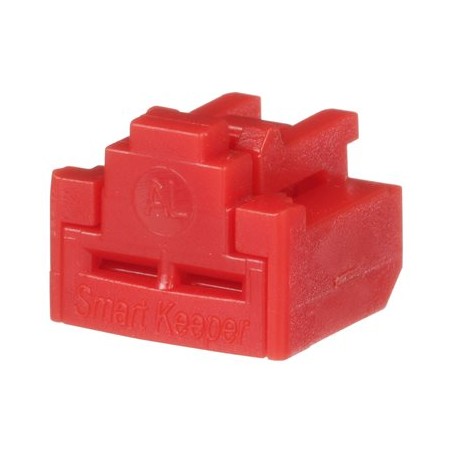 Panduit Jack Module Blockout Device - Záslepka konektorů RJ - červená