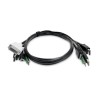 StarTech.com - Kabel adaptéru - kompatibilní s TAA - USB typ B, DisplayPort, DVI-D, audio jack 3,5 mm do USB, HDMI