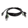 StarTech.com - Kabel adaptéru - HDMI, USB typ A, audio jack 3,5 mm s piny (male) do HDMI, USB Type B, audio jack 3,5 mm s piny