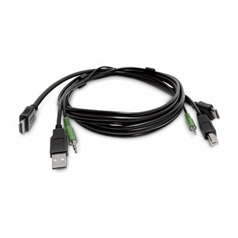 StarTech.com - Kabel adaptéru - kompatibilní s TAA - HDMI, USB typ A, audio jack 3,5 mm s piny (male) do HDMI, U… SKHDMMKVM10TAA