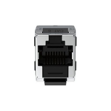 Panduit - Konektor keystone - CAT 6 - STP - RJ-45 - cerná