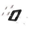 Compulocks Universal Invisible Mount Plate - Upevňovací komponent (univerzální montážní deska) - pro notebook / tablet - černá