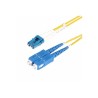 StarTech.com 25m (82ft) LC to SC (UPC) OS2 Single Mode Duplex Fiber Optic Cable, 9/125?m, Laser Optimized, 10G, Bend