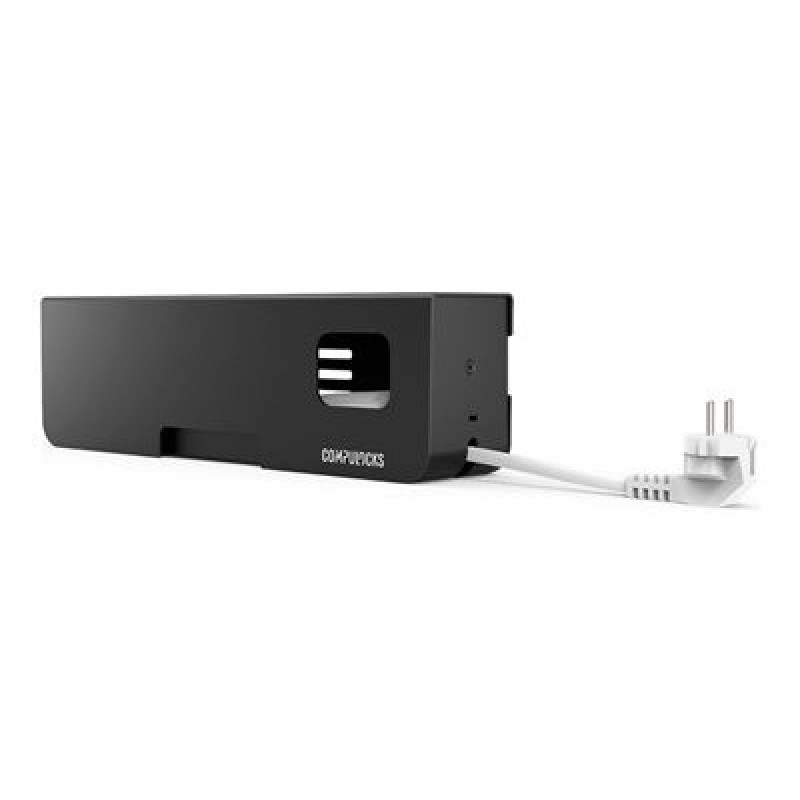 Compulocks Security Power Strip EU 5 plugs Black - Pásek na rozvod silnoproudu - zabezpečený - Evropa - černá