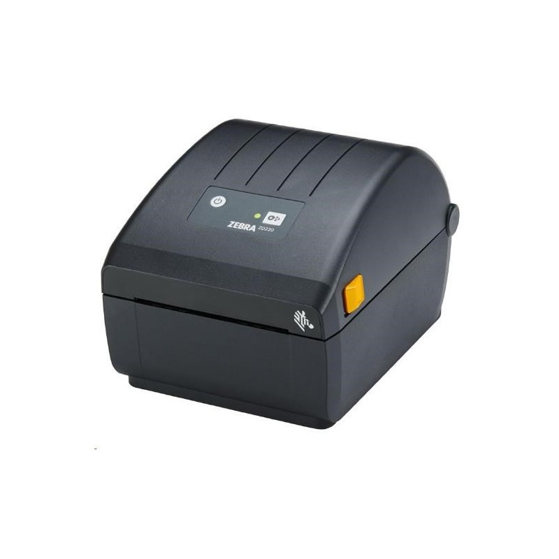 Thermal Transfer Printer (74M) ZD220 Standard EZPL, 203 dpi, EU/UK Power Cord, USB, Dispenser (Peeler)