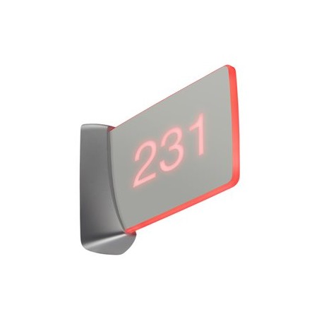 Crestron SSW-100-EL - Bez rytiny - cedule volné zasedací místnosti