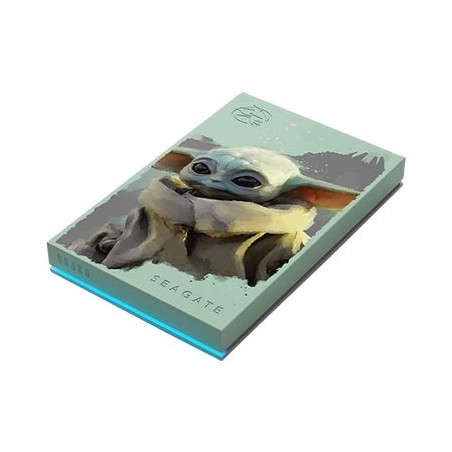 Seagate FireCuda - Star Wars The Mandalorian Grogu Special Edition - pevný disk - 2 TB - externí (přenosný) - USB 3.2 Gen 1 - s