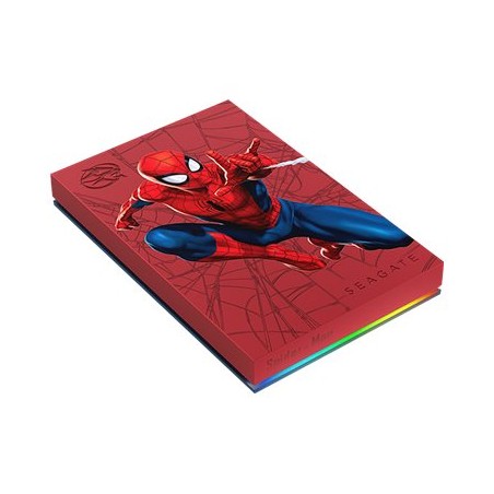 Seagate FireCuda STKL2000417 - Spider-Man Special Edition - pevný disk - 2 TB - externí (přenosný) - USB 3.2 Gen 1 - s Seagate
