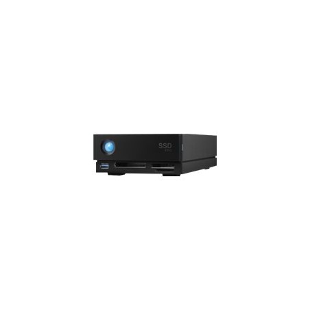 LaCie 1big Dock SSD Pro STHW4000800 - Pole pevných disků - 4 TB - 1 zásuvky - SSD 4 TB x 1 - Thunderbolt 3, USB 3.1 (externí)