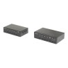 StarTech.com Multi-Input HDBaseT Extender Kit - Built-In Switch and Video Scaler - DisplayPort HDMI and VGA Over CAT6 or CAT5e