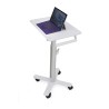 Ergotron StyleView S-Tablet Cart - Vozík - pro tablet - uzamykatelný - ocel s práškovým nátěrem - bílá, hliník - velikost