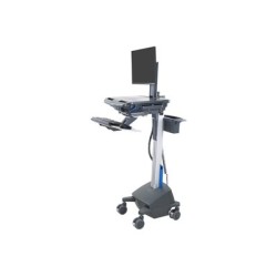 Ergotron StyleView - Vozík - otevřená architektura - pro LCD displej / PC vybavení - s otočným LCD, napájení LiFe, EU
