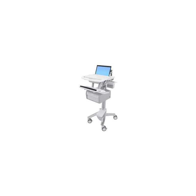 Ergotron StyleView - Vozík - otevřená architektura - pro notebook / PC vybavení - uzamykatelný - zdravotní - hliník,… SV4311C00