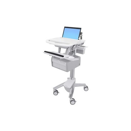 Ergotron StyleView - Vozík - otevřená architektura - pro notebook / PC vybavení - uzamykatelný - zdravotní - hliník,… SV4311C00