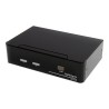 StarTech.com 2 Port DVI USB KVM Switch with Audio and USB 2.0 Hub (SV231DVIUA) - Prepínac KVM / audio / USB - 2 x KVM / zvuk /