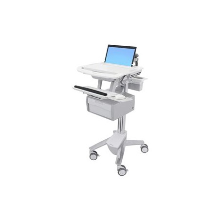 Ergotron StyleView - Vozík - otevřená architektura - pro notebook / PC vybavení - uzamykatelný - zdravotní - hliník,… SV4311B00