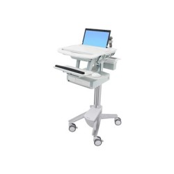 Ergotron StyleView - Vozík - otevřená architektura - pro notebook / PC vybavení - zdravotní - plast, hliník, pozinkov… SV4311100