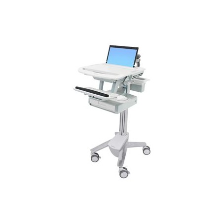 Ergotron StyleView - Vozík - otevřená architektura - pro notebook / PC vybavení - zdravotní - plast, hliník, pozinkov… SV4311100